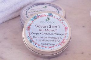 Dekodacc savon 3 en 1 monoi